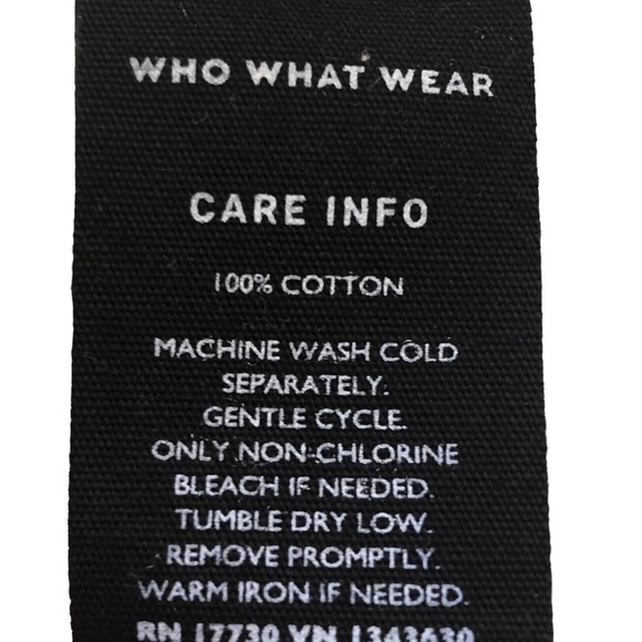 WHO WHAT WEAR / NWOT/WOMEN'S STRIPED SLEEVELESS TIE WRAP BUTTON-UP SHIRT/ M - Picture 9 of 12